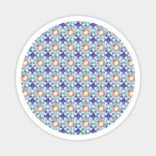 Islamic geometric pattern #20 Magnet